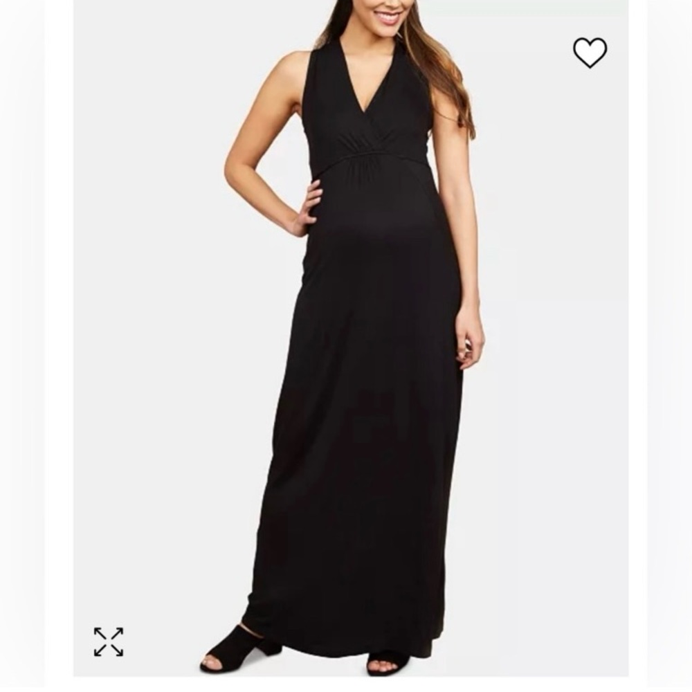 Motherhood Maternity Black Dress